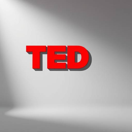 El logotipo de TED Talks, representando ideas innovadoras y discursos inspiradores.